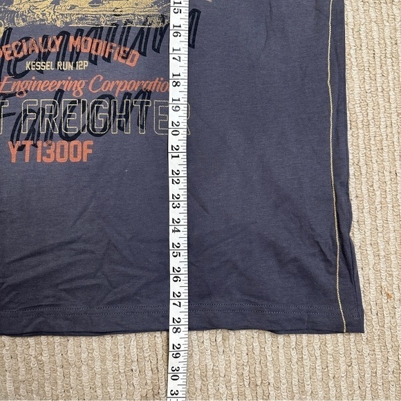 Disney Parks Star Wars Millennium Falcon Crew Neck Long Sleeve Top‎ Size Large - Picture 12 of 12